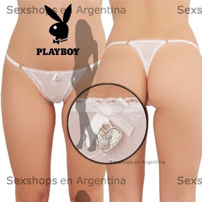 Colaless string de tul labrado con puntilla angosta blanca